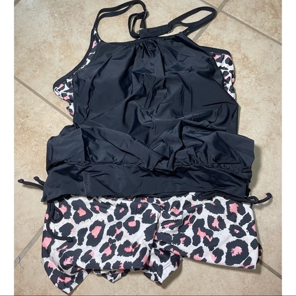 2pc Tankini Swimsuit with Boyshorts NWT - Picture 6 of 10
